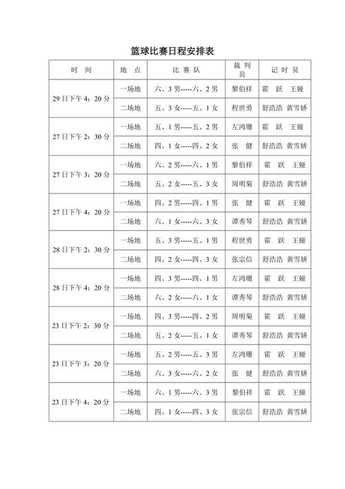 2021全运会篮球赛程时间表,2021全运会篮球赛程时间表格