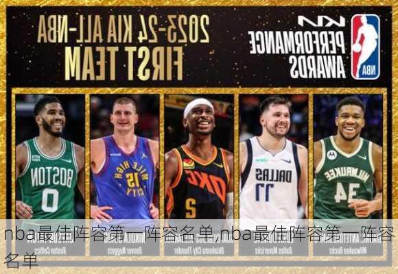 nba最佳阵容第一阵容名单,nba最佳阵容第一阵容名单