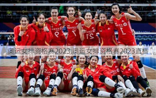 奥运女排资格赛2023,奥运女排资格赛2023直播