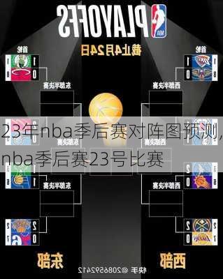 23年nba季后赛对阵图预测,nba季后赛23号比赛