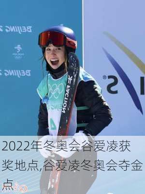 2022年冬奥会谷爱凌获奖地点,谷爱凌冬奥会夺金点