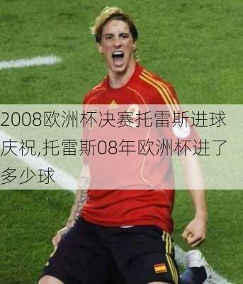 2008欧洲杯决赛托雷斯进球庆祝,托雷斯08年欧洲杯进了多少球