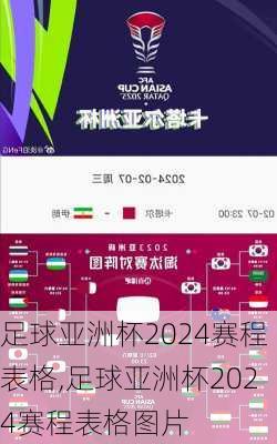 足球亚洲杯2024赛程表格,足球亚洲杯2024赛程表格图片