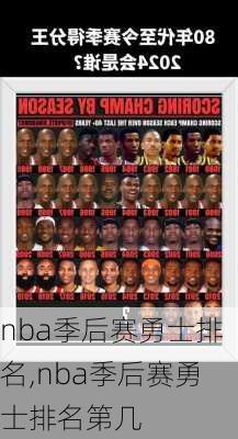 nba季后赛勇士排名,nba季后赛勇士排名第几