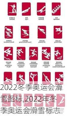 2022冬季奥运会滑雪图标,2022年冬季奥运会滑雪标志