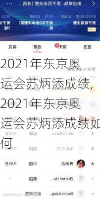 2021年东京奥运会苏炳添成绩,2021年东京奥运会苏炳添成绩如何